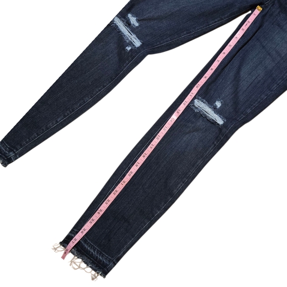 PAIGE Verdugo AnkleBlue Slim Jeans with Vintage Wash - Picture 4 of 7